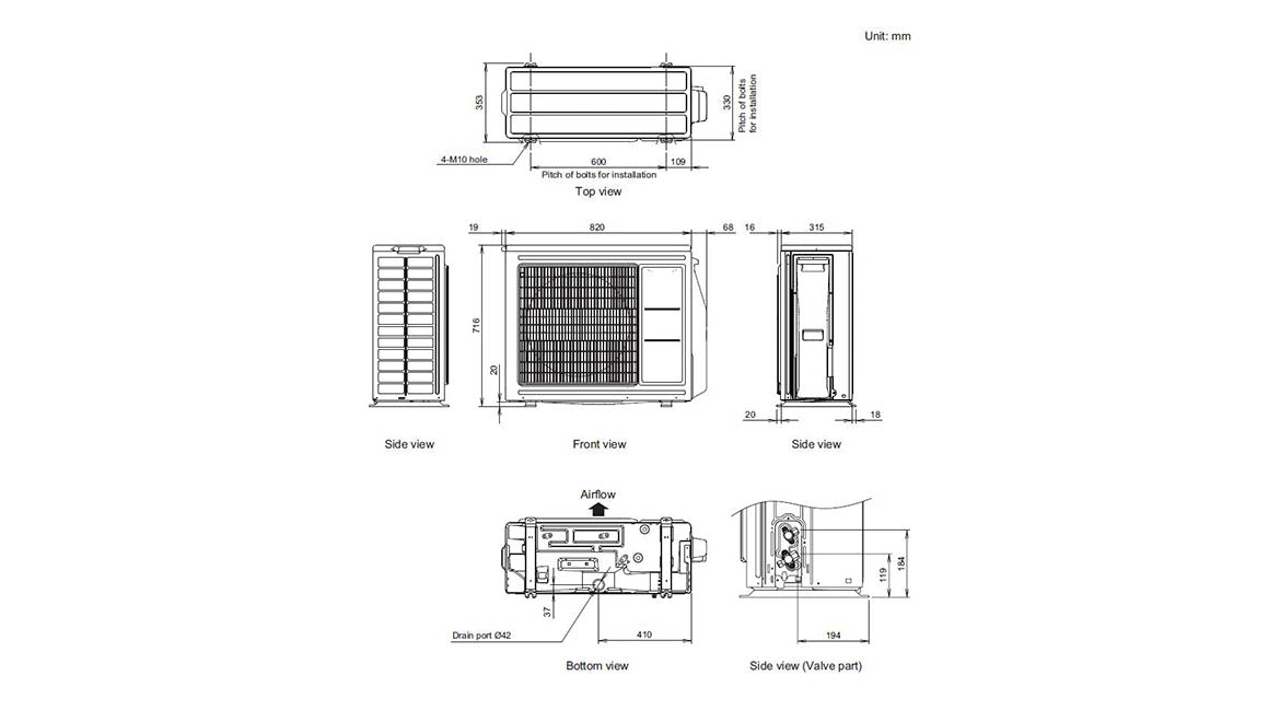 Fujitsu Lifestyle Series 7.1kW Split System