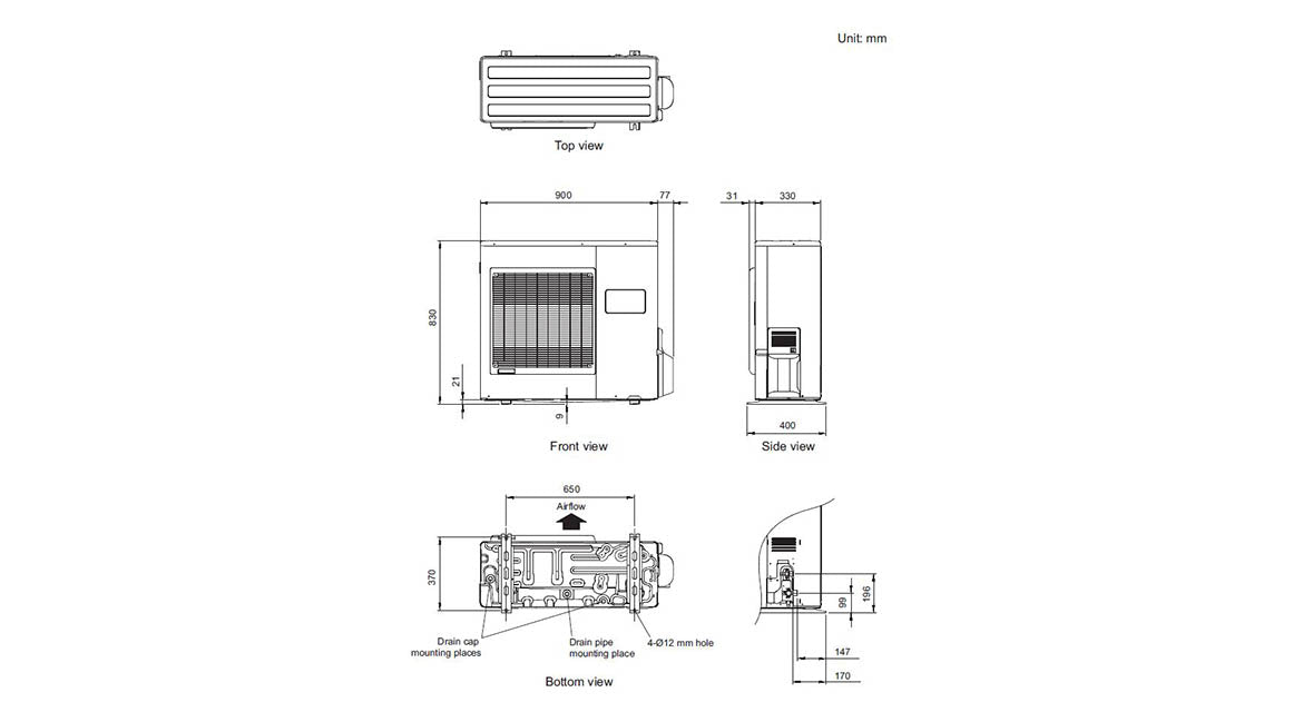 Fujitsu Lifestyle Series 8.5kW Split System