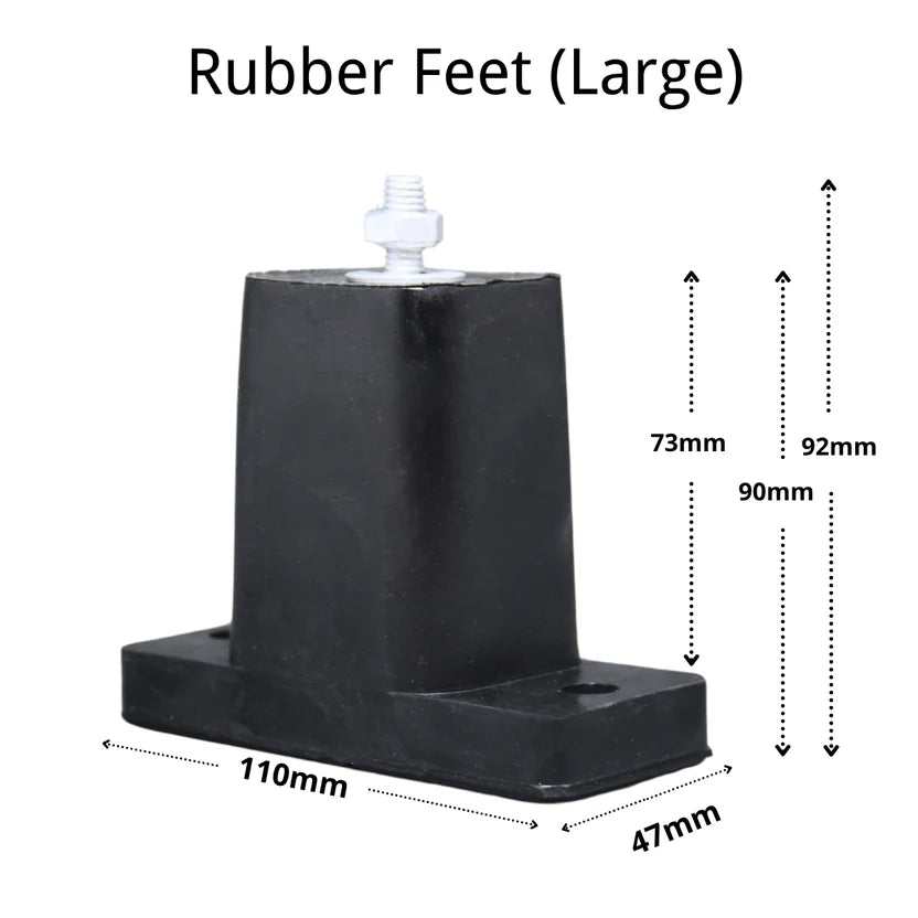 Tall Anti-Vibration Rubber Feet (4 Pieces)