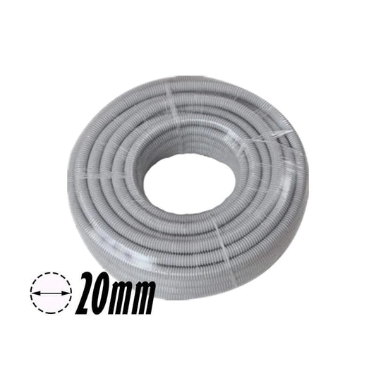 20mm PVC Corrugated Conduit (20m)
