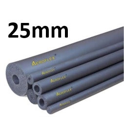 Aeroflex Pipe Insulation 2m x 9mm x 25mm