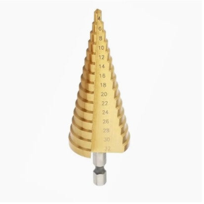 4-32mm Metal Woodworking Reamer Step Drill Bit