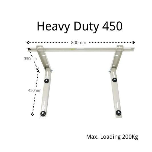Mounting Wall Bracket-450mm (Heavy Duty)