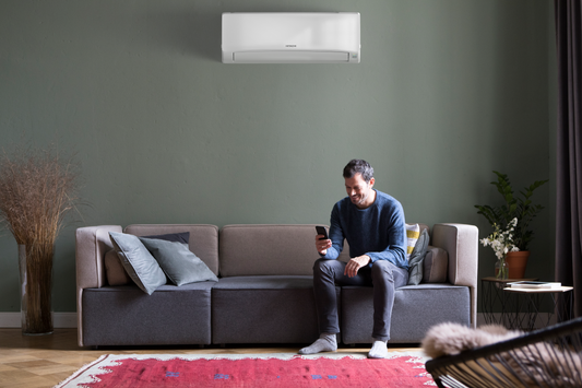 Hitachi airHome 400 6.0kW 7.0kW split system air conditioner indoor and outdoor units.