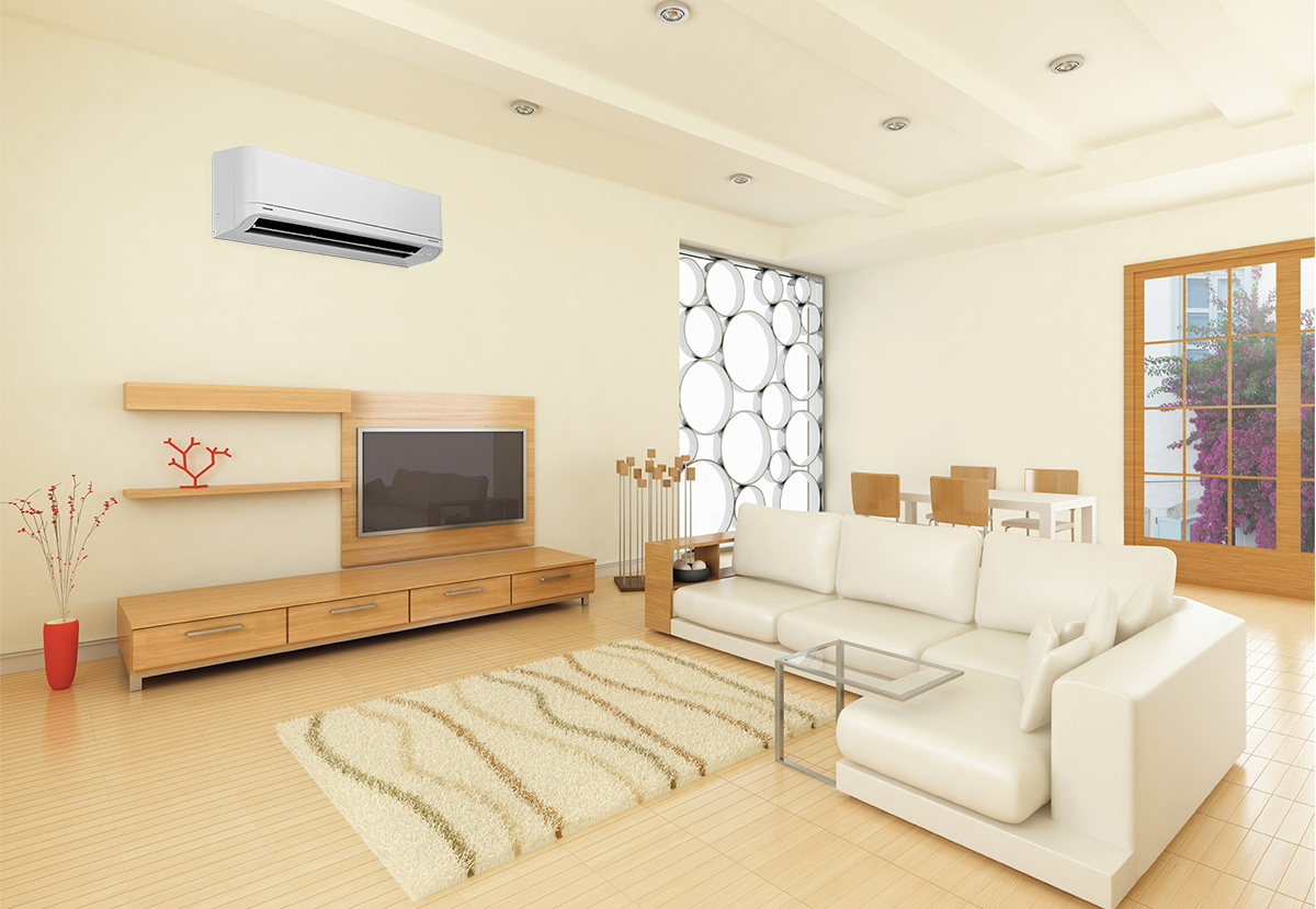 Toshiba Seiya Classic Series 2.5 kW split system air conditioner indoor and outdoor units.