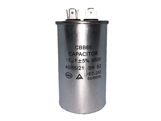 15.0uF Airconditioning/Fan Capacitor (CBB65)