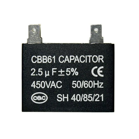 2.5uF Airconditioning/Fan Capacitor (CBB61)