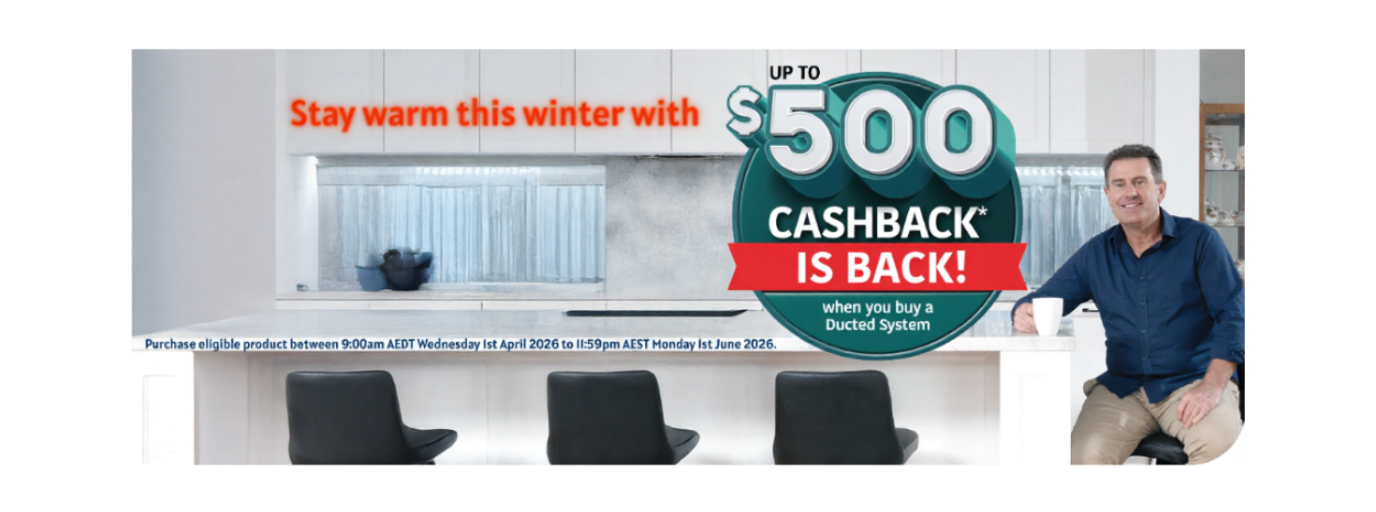 Fujitsu ducted cashback is back, up to $500