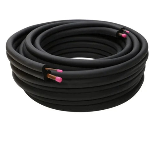 3/8"-7/8“ Insulated Pair Coil (20M)BLACK