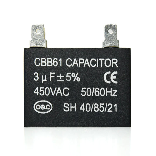 3.0uF Airconditioning/Fan Capacitor (CBB61)