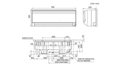 Fujitsu Classic Series 5.0kW Split System