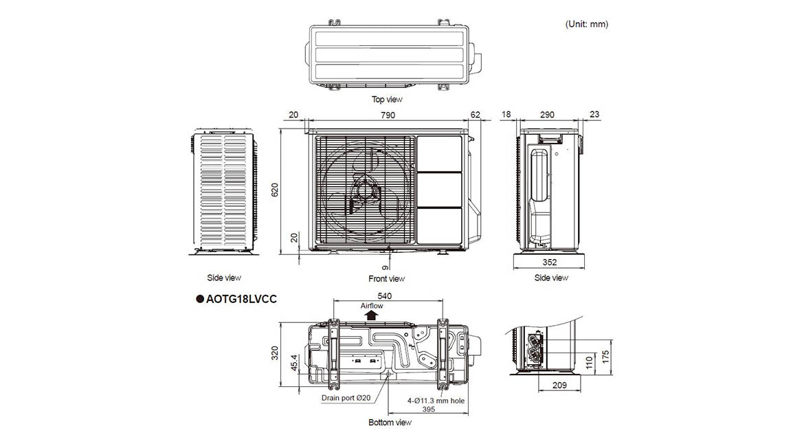 Fujitsu Classic Series 5.0kW Split System