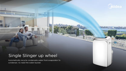 Midea Portable Air Conditioner Reverse Cycle 3.3 kW