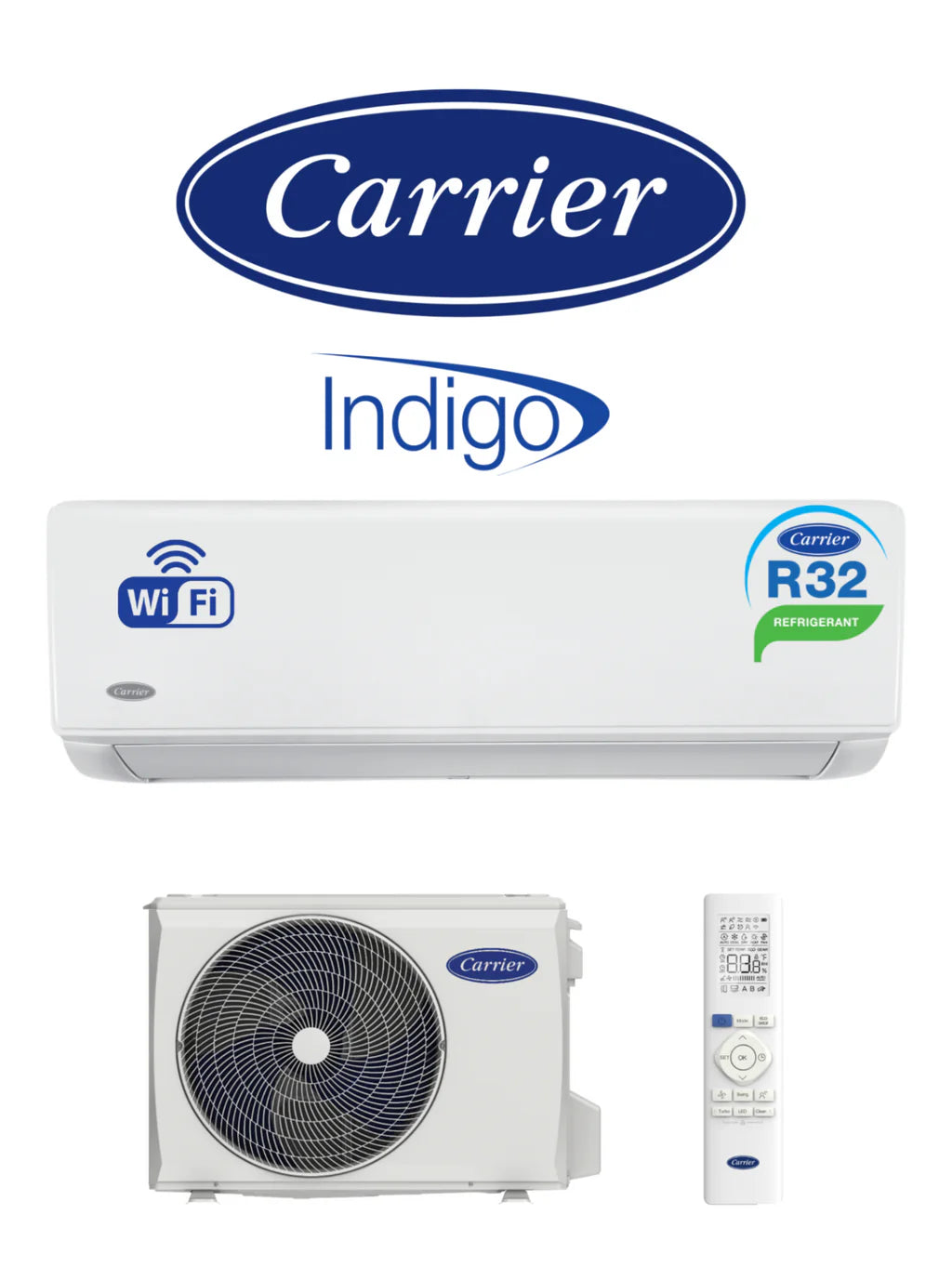 Carrier Indigo Series 2.6kW Split System