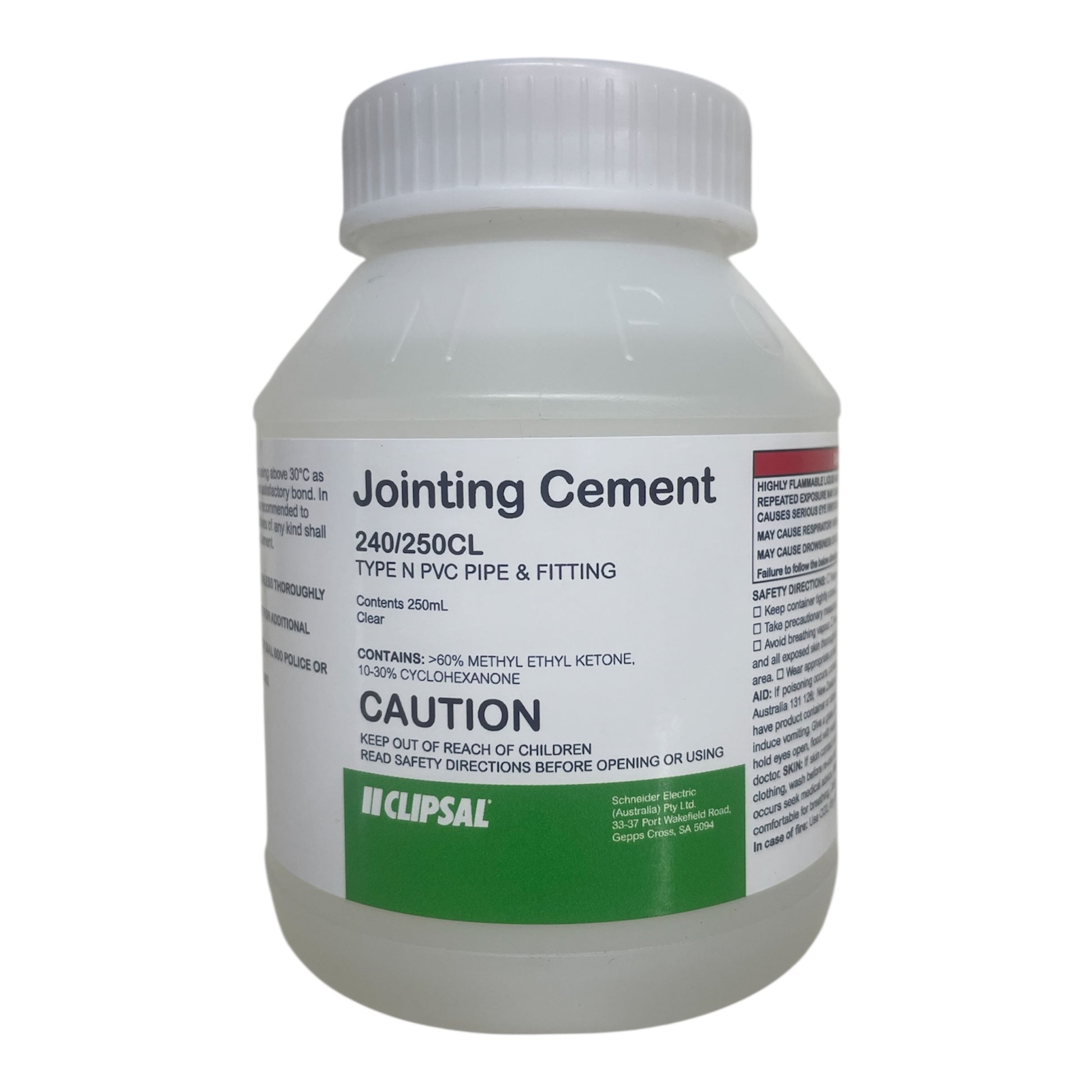 Clipsal PVC Pipe Cement 250ml