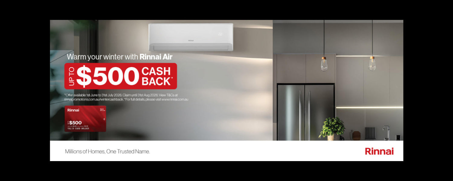 Rinnai Cash Back