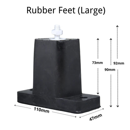 Tall Anti-Vibration Rubber Feet (4 Pieces)