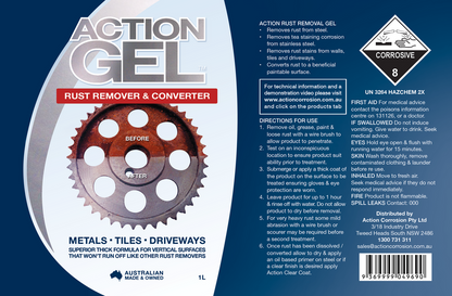 Action Gel 500ml anti-corrosion compound for HVAC and air conditioning installations
