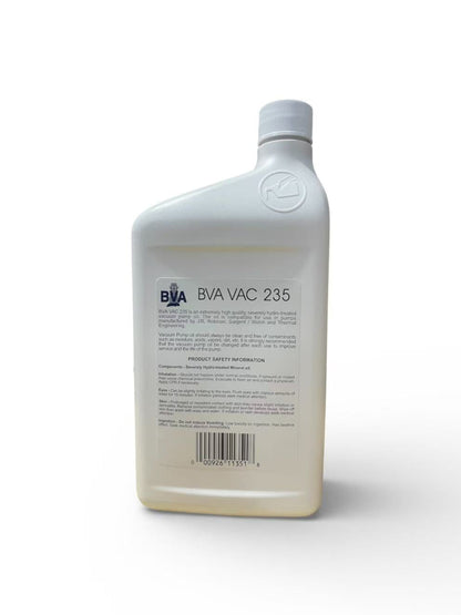 BVA 235 vacuum pump oil 235ml for HVAC air conditioning system evacuation