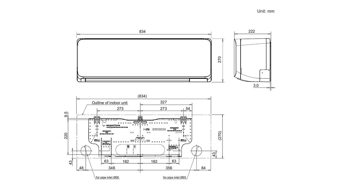 Fujitsu Lifestyle (KMTC) Range 2.5kW Split System