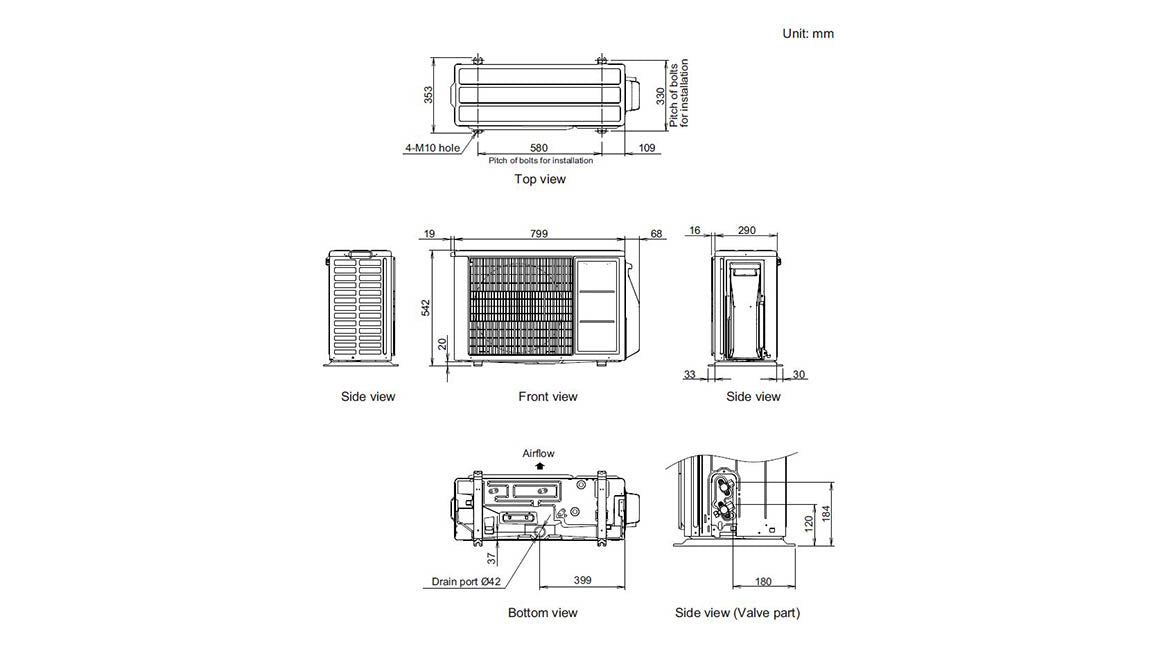 Fujitsu Lifestyle (KMTC) Range 3.5kW Split System