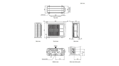 Fujitsu Lifestyle (KMTD) Range 7.1kW Split System