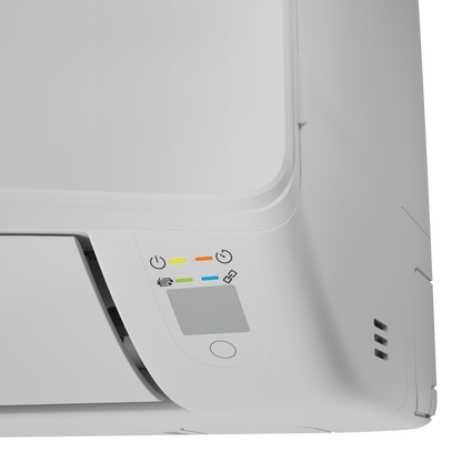 Hitachi airHome 400 2.5kW 3.5kW 5.0kW 6.0kW 7.0kW split system air conditioner indoor and outdoor units.