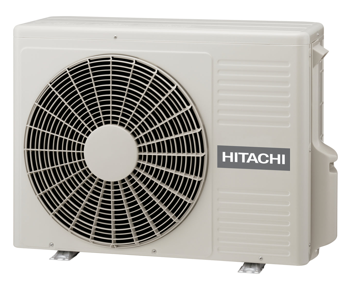 Hitachi airHome 400 5.0kW split system air conditioner indoor and outdoor units.