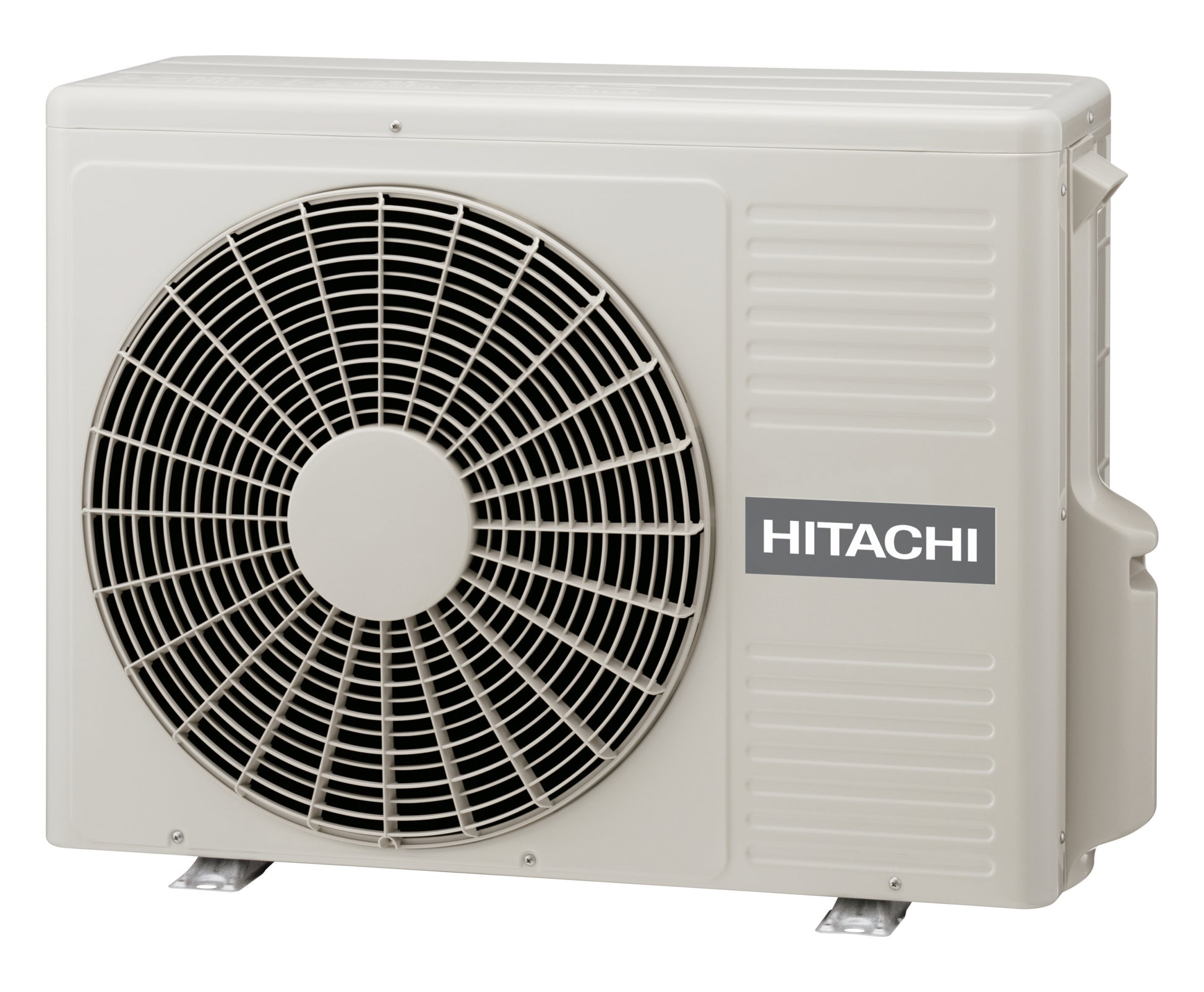Hitachi airHome 400 5.0kW split system air conditioner indoor and outdoor units.