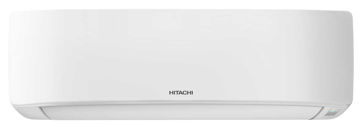 Hitachi airHome 400 6.0kW 7.0kW split system air conditioner indoor and outdoor units.