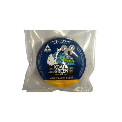 Koala Green Air Deodoriser Puck Wild Frangipani 250ml for air conditioning units