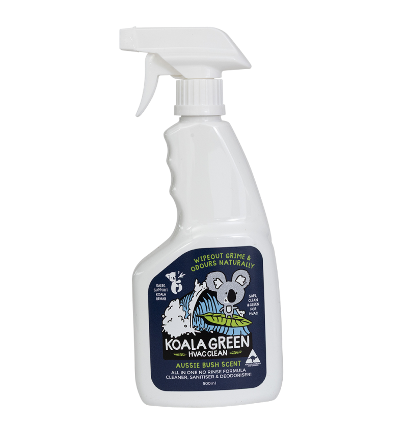 Koala Green Cleaner Aussie Bush 500ml eco-friendly spray bottle for air conditioning and general cleaning