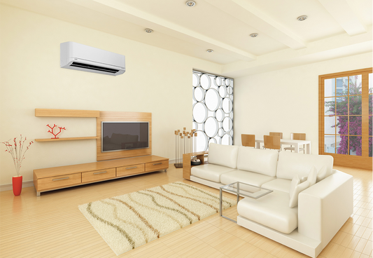 Toshiba Seiya Classic Series 10.0 kW split system air conditioner indoor and outdoor units.